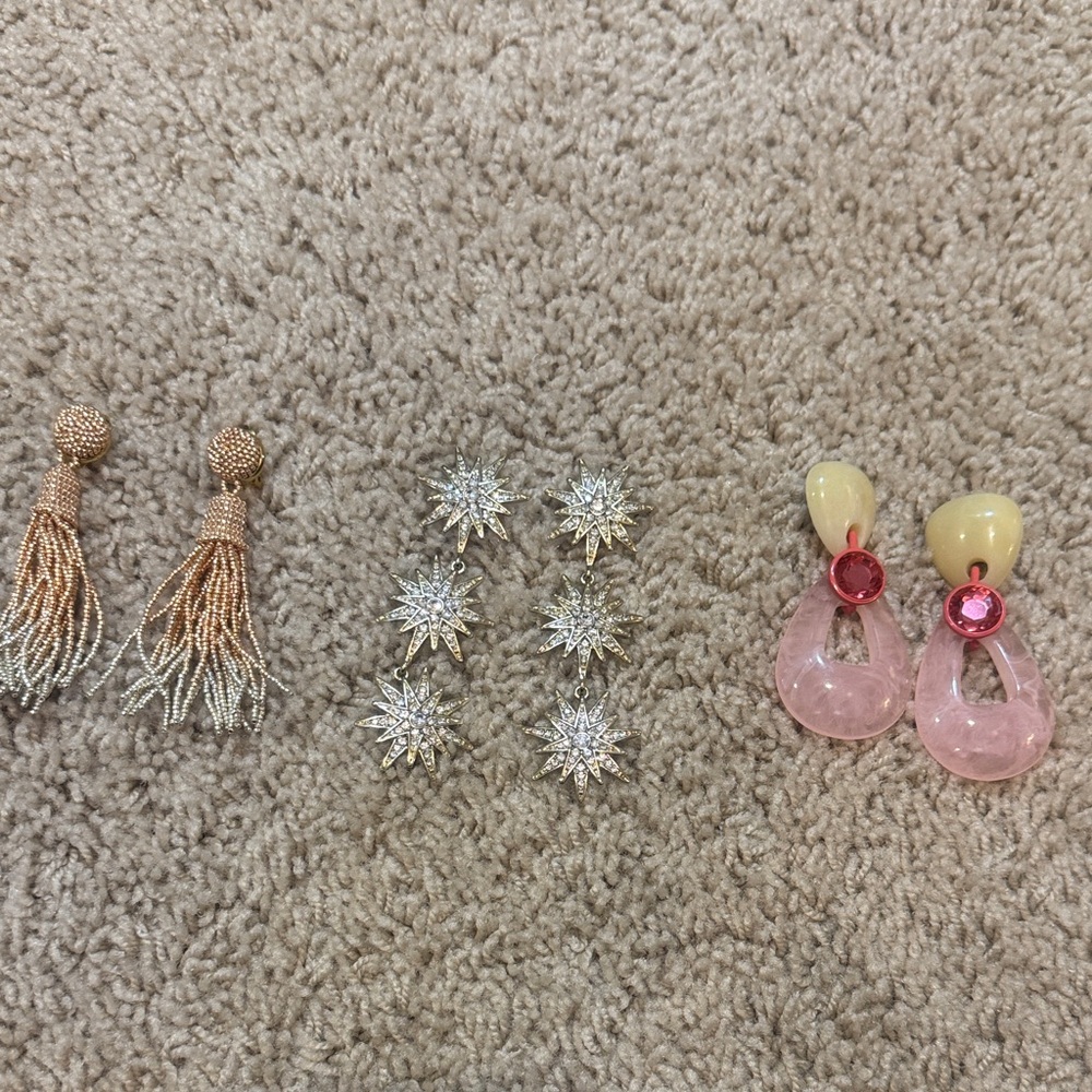 Bundle of Women’s Clip On Earrings